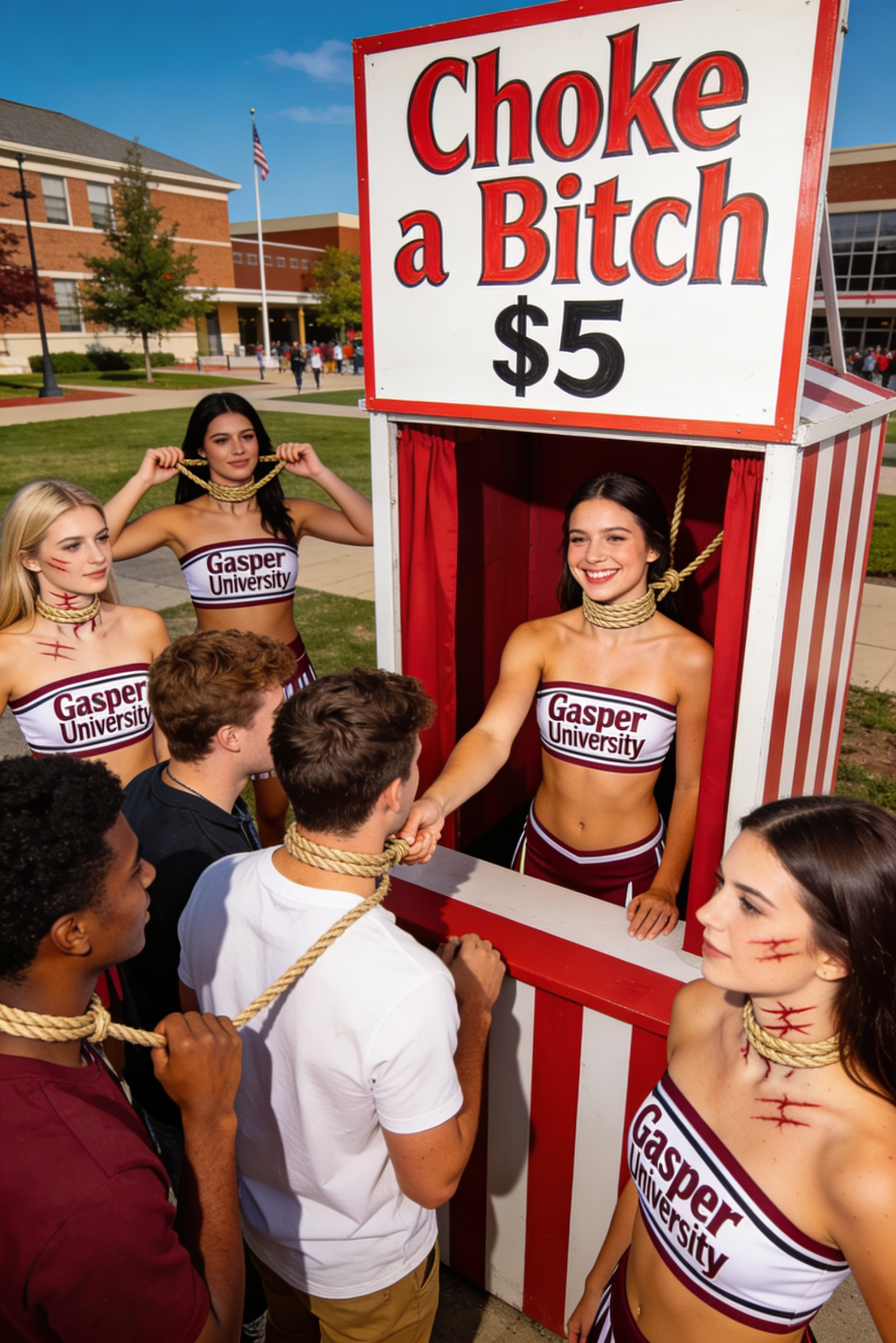Gasper U Cheerleader Fund Raising — 37